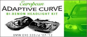 BMW E90 335i/d Adaptive Curve Bi-Xenon Headlights