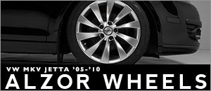VW MKV Jetta Alzor Wheels