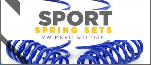 VW MKVII GTI Sport Springs