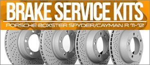Porsche 987.2 Boxster Spyder/Cayman R Brake Service Kit