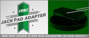 MINI R58/R59 S/JCW ECS Jack Pad Adapters