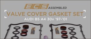 Audi B5 A4 30v ECS Assembled Valve Cover Gaskets