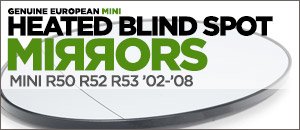 R50/R52/R53 MINI Euro Blind Spot Mirrors