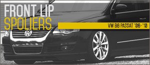 VW B6 Passat Front Lip Spoiler Options