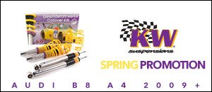 Audi B8 A4 KW Suspension Spring Promotion