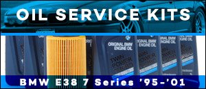 BMW E38 7 Series Oil Service Kits