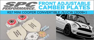 R57 MINI Cooper SPC Front Camber Plates
