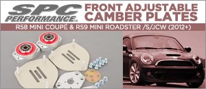 R58/R59 MINI Coup&eacute;/Roadster SPC Front Camber Plates