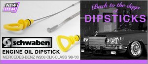 Mercedes-Benz W208 CLK-Class Engine Oil Dipstick