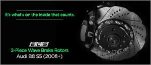 Audi B8 S5 ECS 2-Piece Wave Rotor Brake Kits
