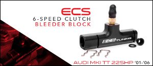 Audi MKI TT 225HP ECS Clutch Bleeder Block