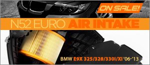 BMW E9X 325/328/330 N52 European Airbox