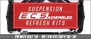 VW Golf & 337/20th ECS Suspension Refresh Kits