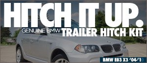 BMW E83 X3 Genuine BMW Trailer Hitch Kit