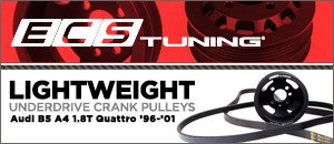 AUDI B5 A4 1.8T Lightweight Underdrive Pulley Kits