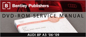 Audi 8P A3 Bentley DVD-ROM Service Manual