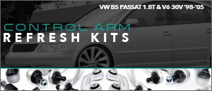 VW B5 Passat 1.8T & 30v Control Arm Refresh Kits