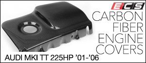 Audi MKI TT 225HP ECS Carbon Fiber Engine Cover Set