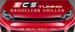 VW MKVII Golf ECS Badgeless Grilles
