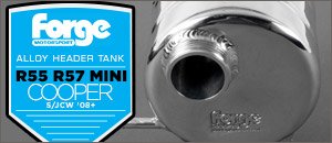 MINI R55/R57 Forge Alloy Header Tank