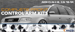Audi C5 A6 2.8L/3.0L Complete Front Control Arm Kit