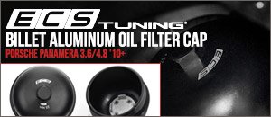 Panamera 970 ECS Billet Oil Filter Cap