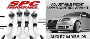 Audi B7 A4 SPC Adjustable Upper Control Arms
