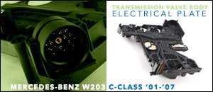 Mercedes-Benz W203 Trans Valve Body Electrical Plate