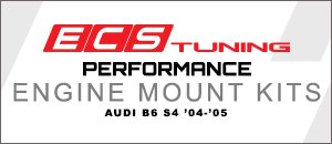 Audi B6 S4 ECS Performance Engine Mount Kits
