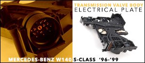 Mercedes-Benz W140 Trans Valve Body Electrical Plate