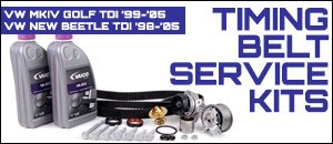 VW MKIV Golf/New Beetle TDI Timing Belt Kits