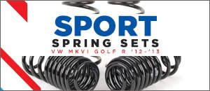 VW MKVI Golf R Sport Springs