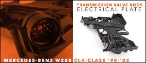 Mercedes-Benz W208 Trans Valve Body Electrical Plate