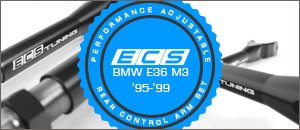 BMW E36 M3 Performance Adjustable Rear Control Arm Set