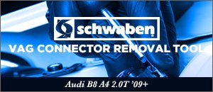 Audi B8 A4 2.0T Schwaben VAG Connector Removal Tool