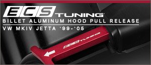 VW MKIV Jetta ECS Billet Aluminum Hood Pull