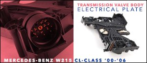 Mercedes-Benz W215 Trans Valve Body Electrical Plate