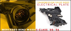 Mercedes-Benz W220 Trans Valve Body Electrical Plate