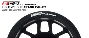Audi B5 A4 1.8T ECS Lightweight Crank Pulley