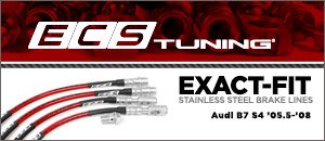 Audi B7 S4 ECS Exact-Fit Brake Lines