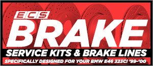 BMW E46 323Ci Performance Brake Service Kits