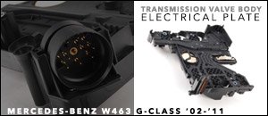 Mercedes-Benz W463 Trans Valve Body Electrical Plate