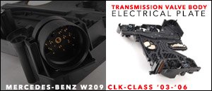 Mercedes-Benz W209 Trans Valve Body Electrical Plate