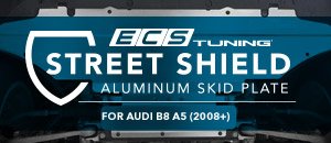 Audi B8 A5 ECS Street Shield Aluminum Skid Plate
