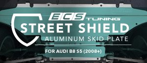 Audi B8 S5 ECS Street Shield Aluminum Skid Plate