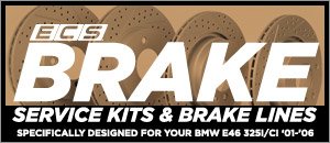 BMW E46 325 Performance Brake Service Kits/Brake Lines
