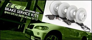 BMW E70 X5 ECS Performance Brake Service Kits