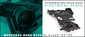 Mercedes-Benz R230 Trans Valve Body Electrical Plate