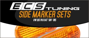 VW B5 Passat ECS Smoked, Amber & Clear Side Markers