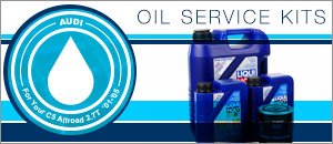 Audi C5 Allroad 2.7T Oil Service Kits